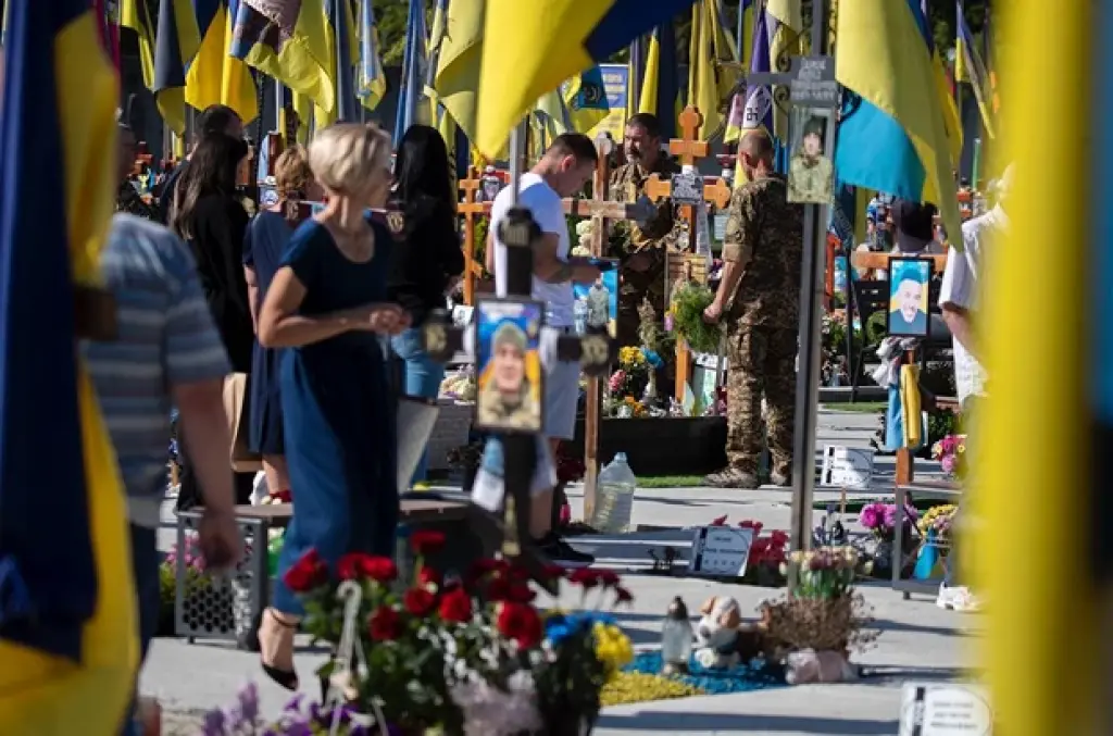 У Києві з’явився другий меморіал на честь полеглих воїнів