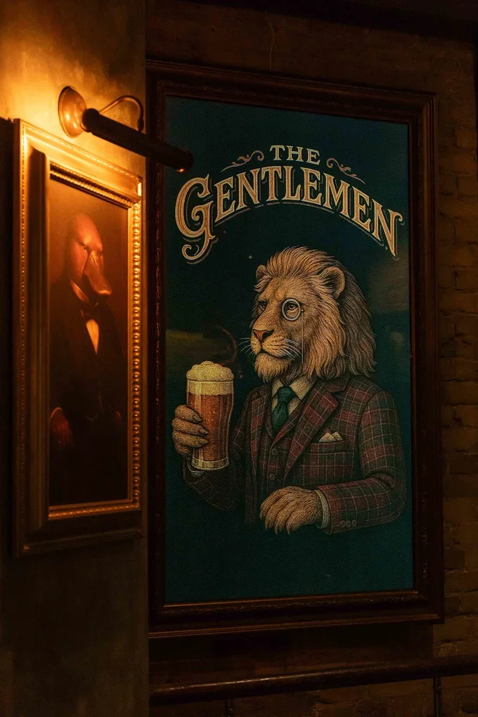 У центрі Києва відкрився британський паб The Gentlemen Pub