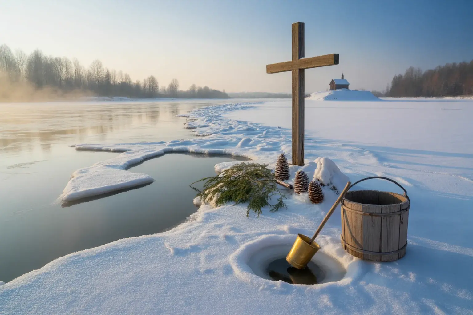 Привітання з Водохрещем