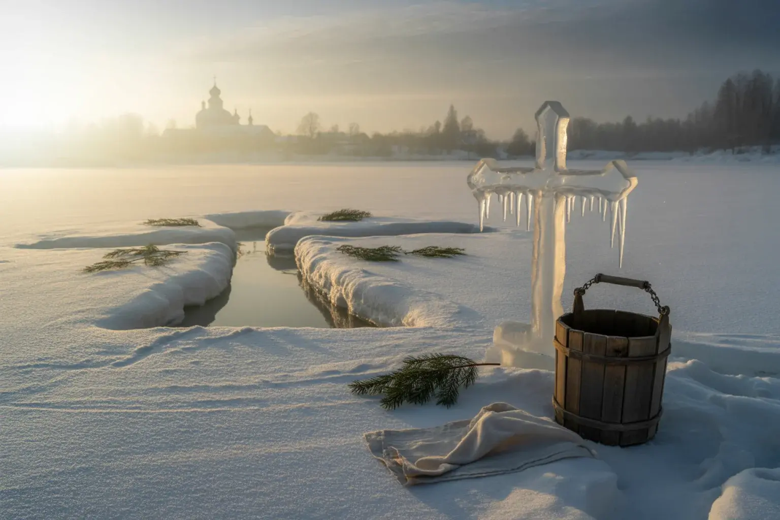 Привітання з Водохрещем