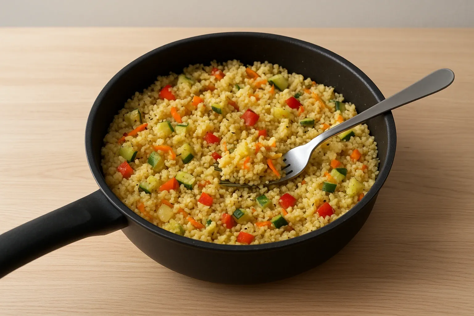 Як приготувати кускус з овочами