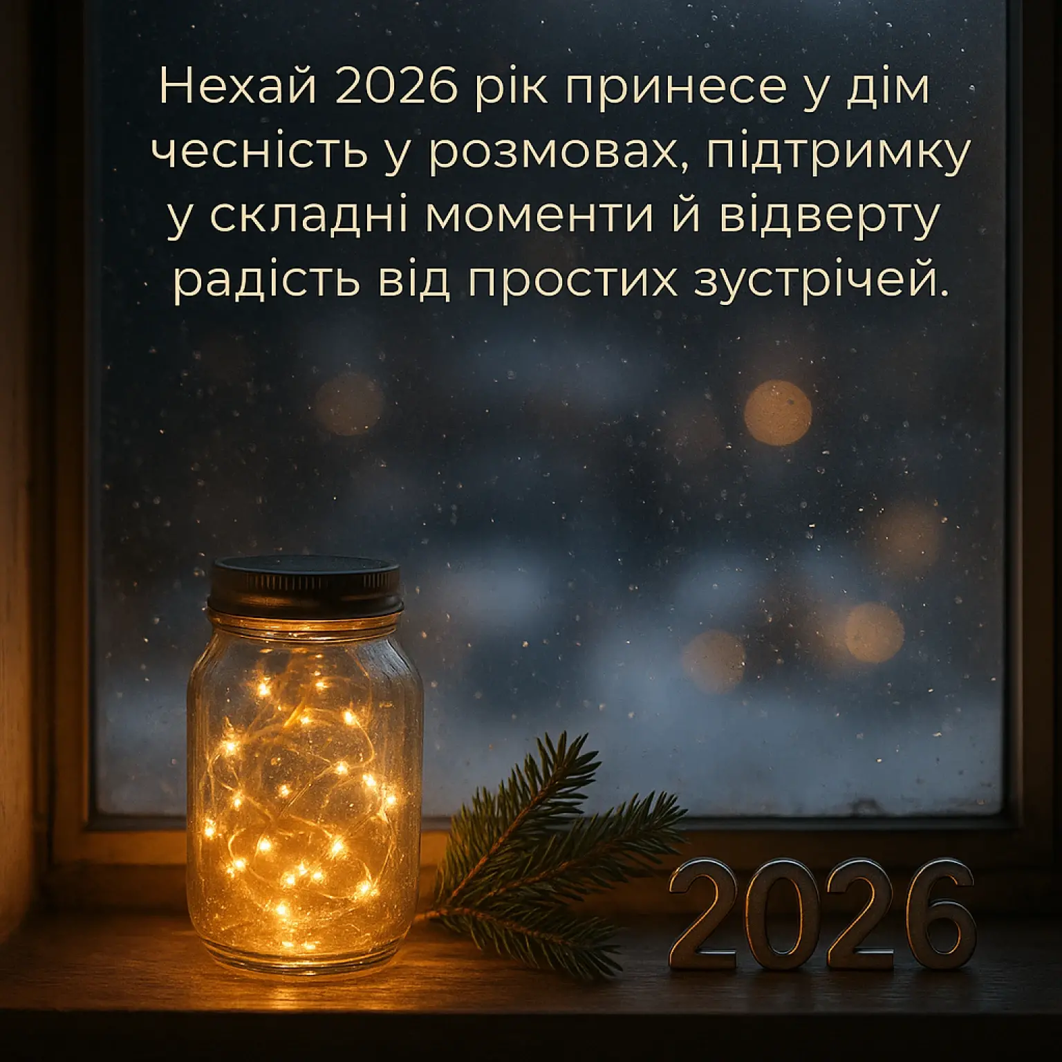 Привітання з новим роком 2026