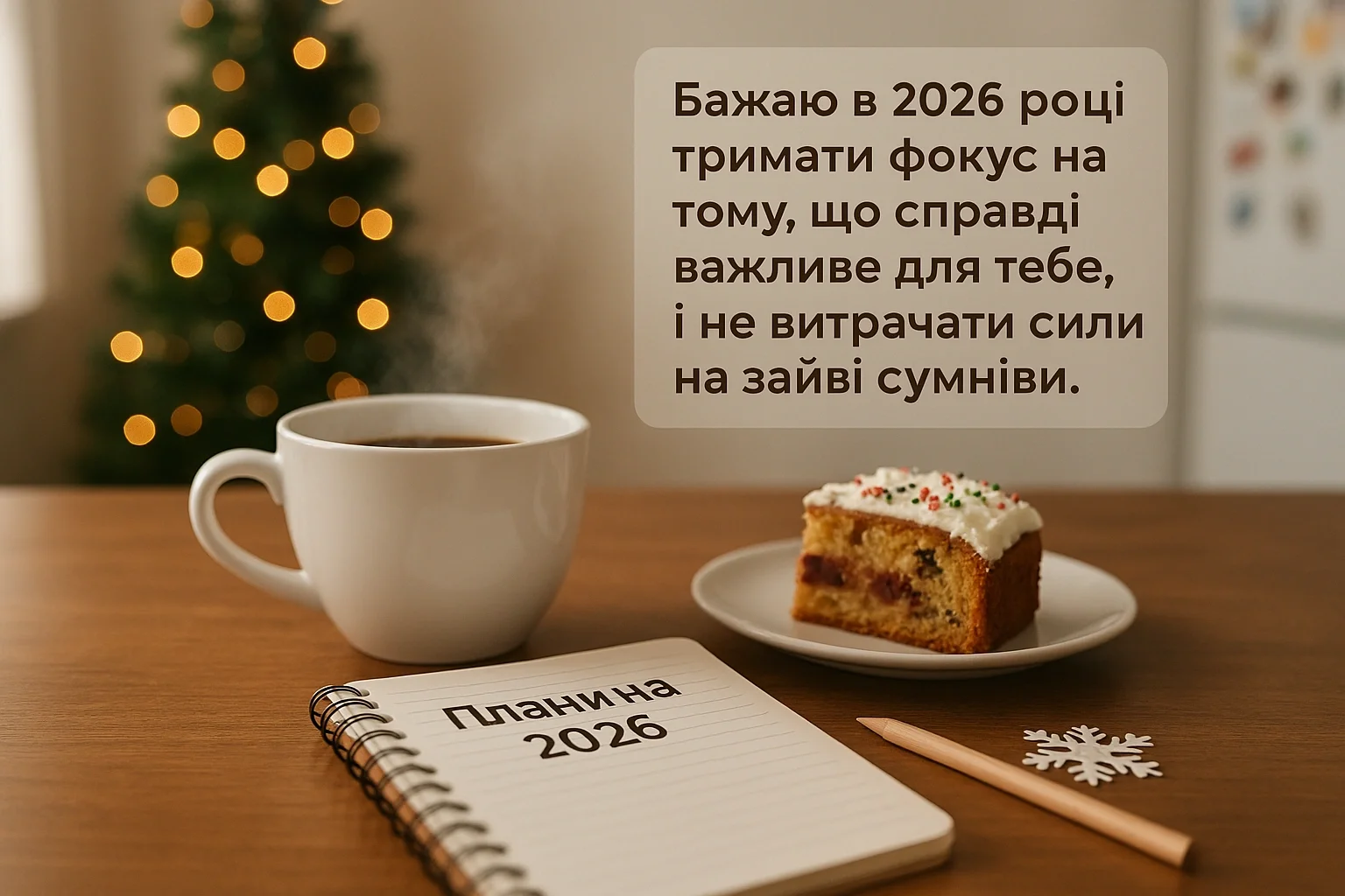 Привітання з новим роком 2026