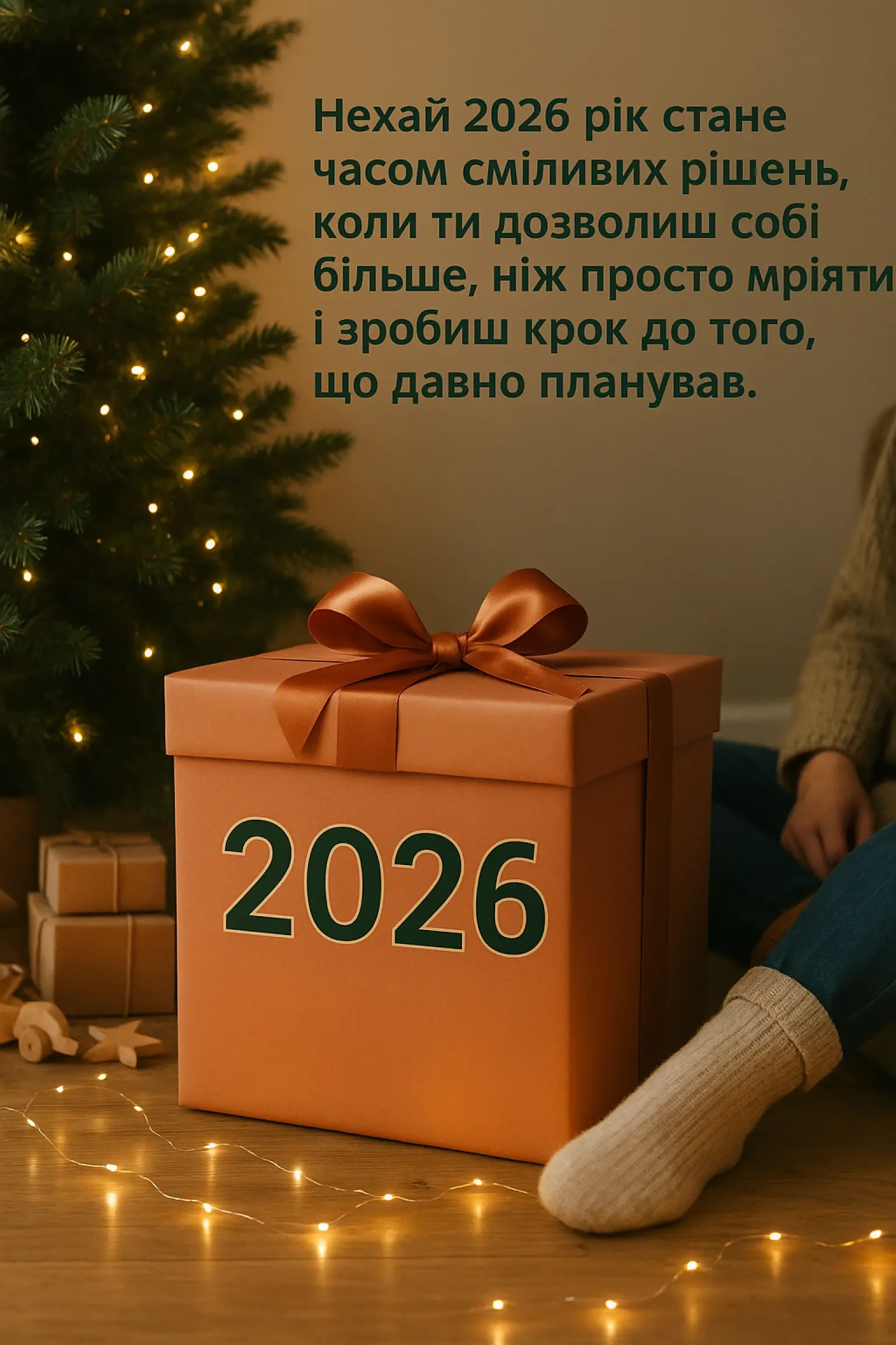 Привітання з новим роком 2026