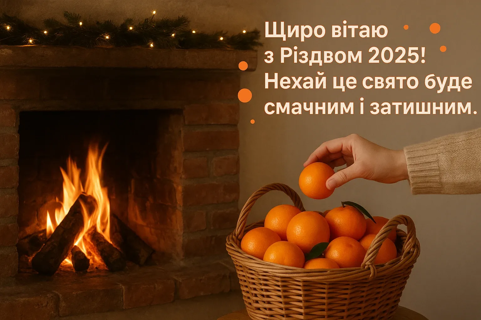 Привітання з Різдвом 2025: зворушливі слова для найрідніших