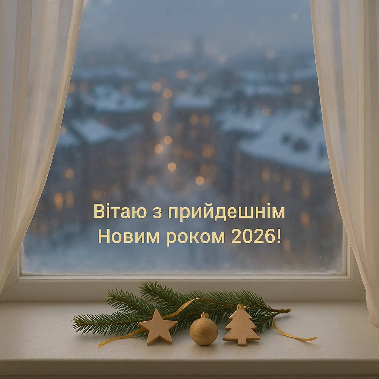 Привітання з прийдешнім новим роком 2026: добірка побажань для найдорожчих