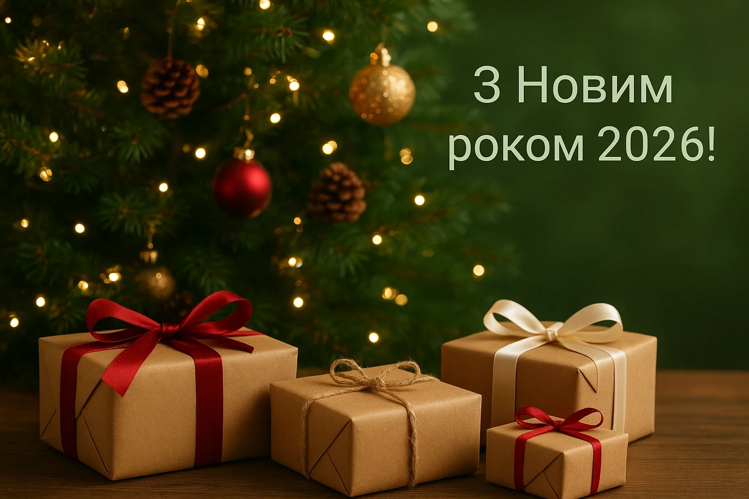 Привітання з прийдешнім новим роком 2026: добірка побажань для найдорожчих