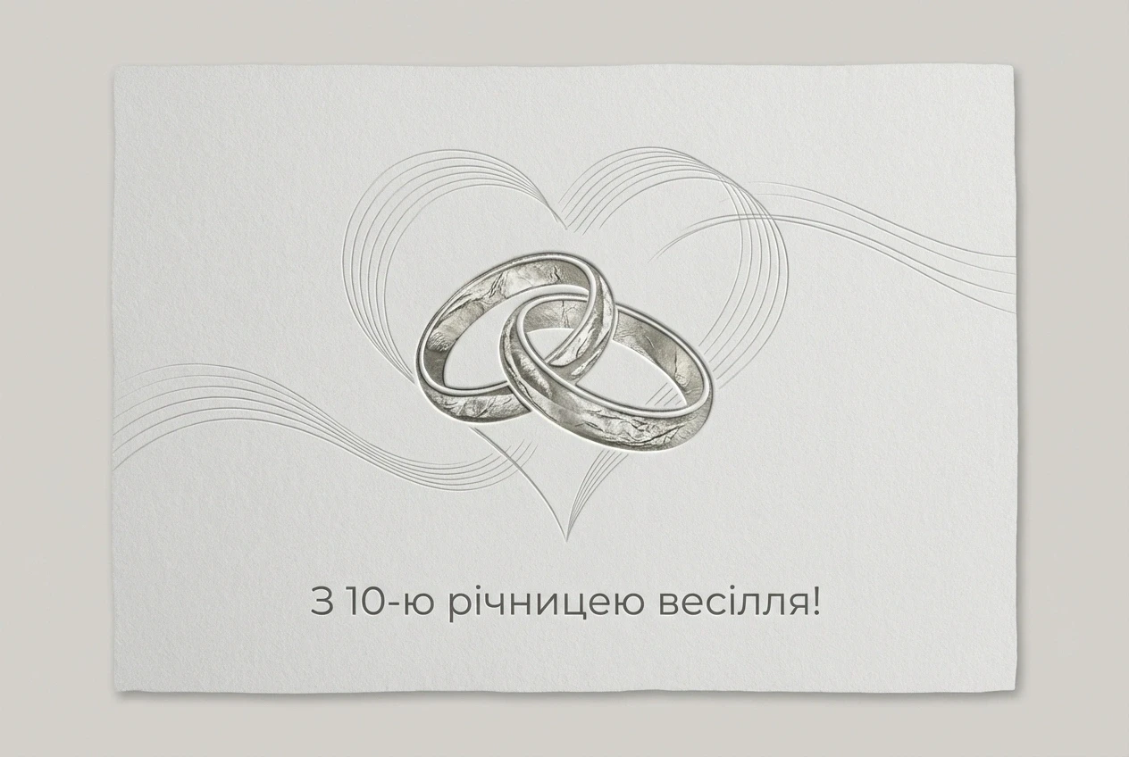 10 років весілля картинки