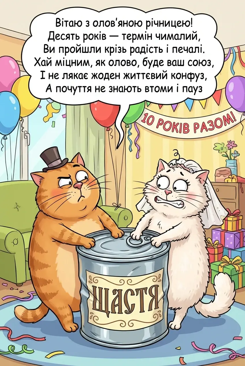 10 років весілля картинки