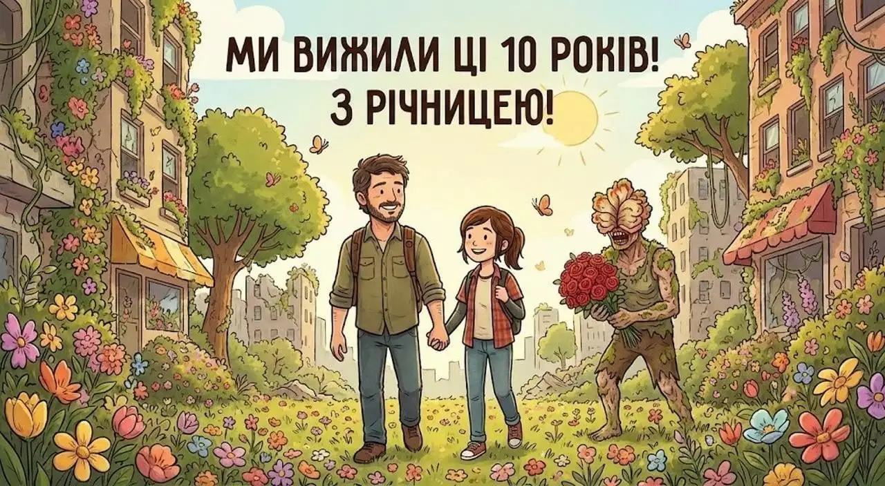 Картинки з привітаннями на 10 років весілля