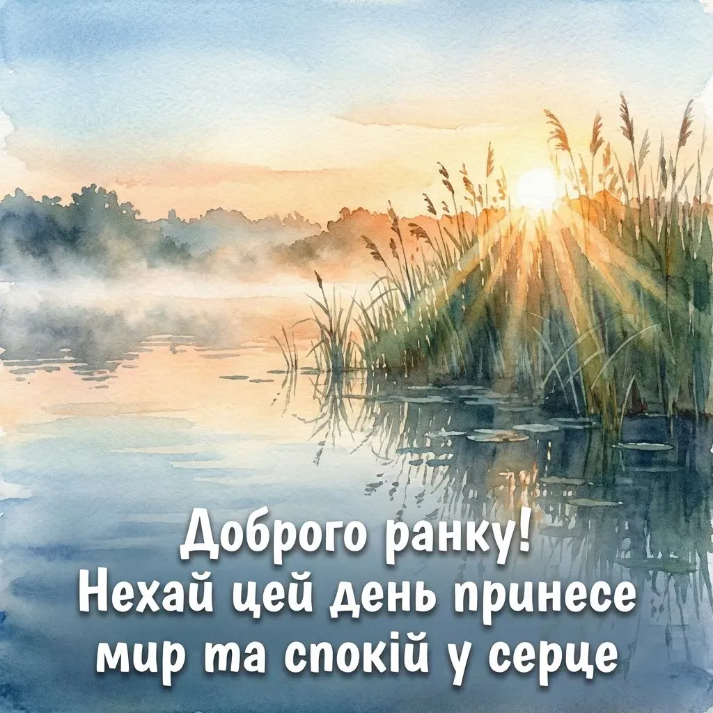 Доброго ранку: картинки українською для натхнення та гарного настрою