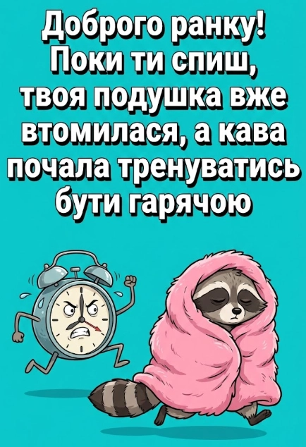 Доброго ранку: картинки українською для натхнення та гарного настрою
