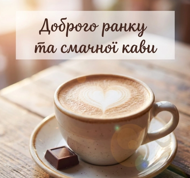 Доброго ранку: картинки українською для натхнення та гарного настрою
