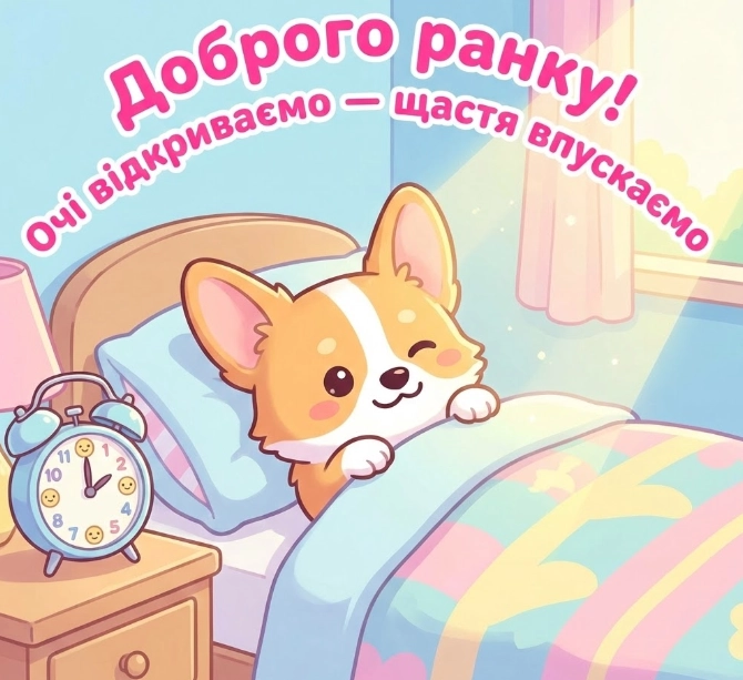 Доброго ранку: картинки українською для натхнення та гарного настрою