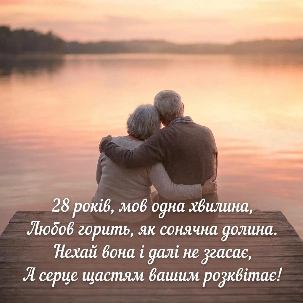 28 років весілля картинки