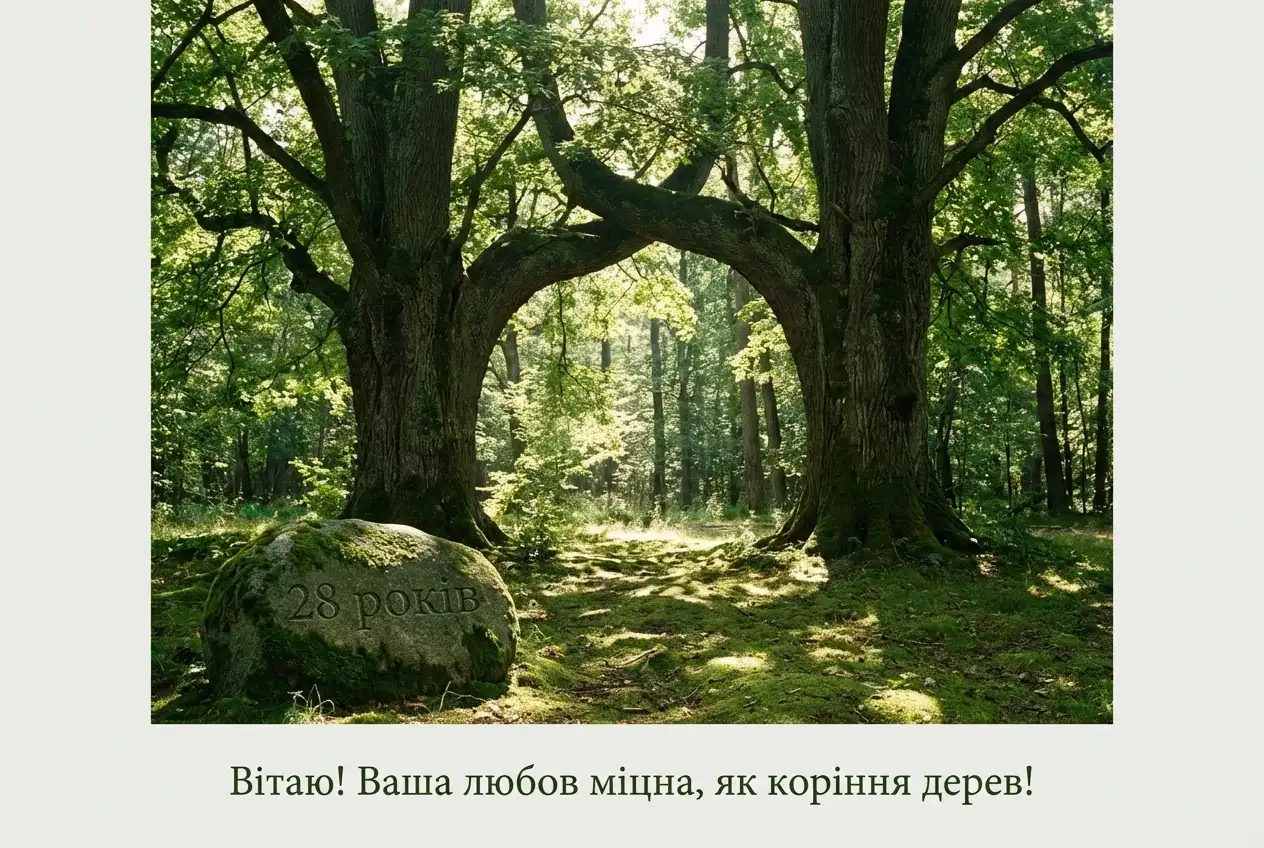 28 років весілля картинки