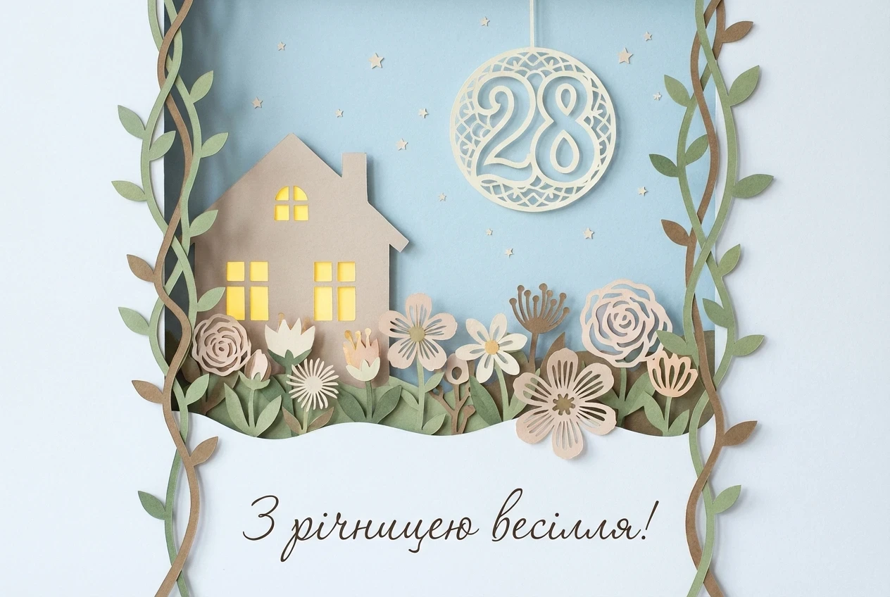 28 років весілля картинки