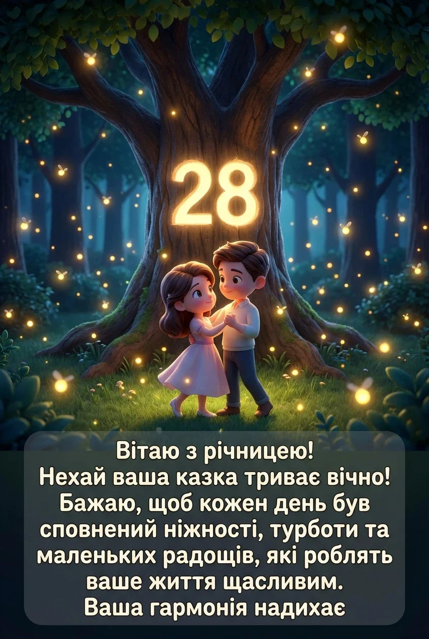 28 років весілля картинки