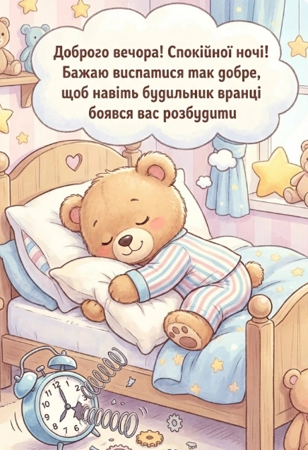 Доброго вечора та спокійної ночі: нові картинки для приємного відпочинку