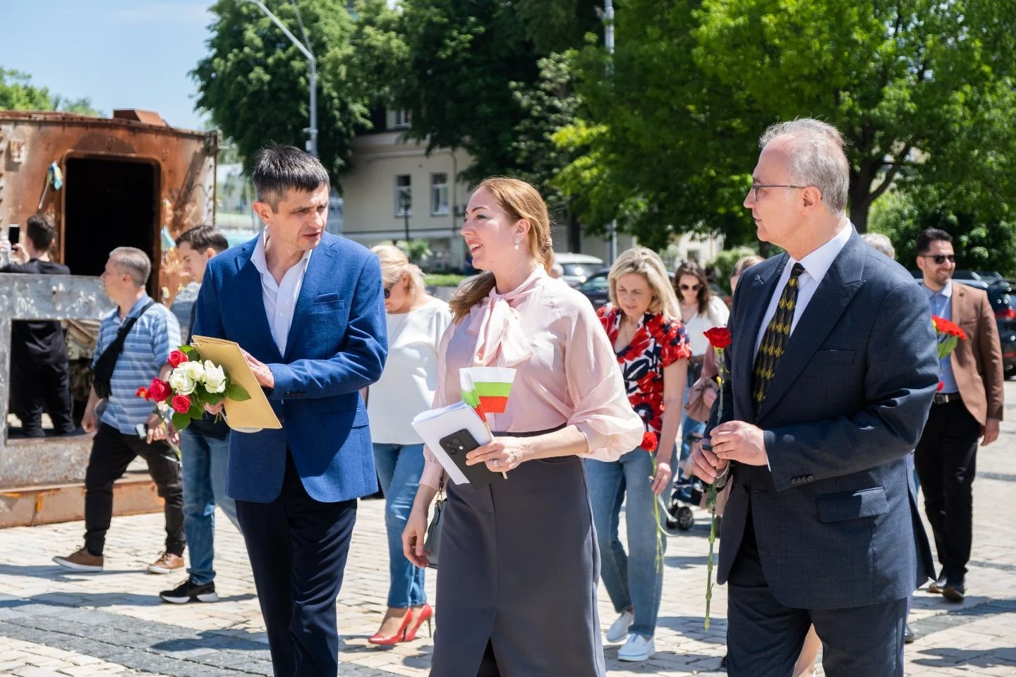 У центрі Києва вшанували Кирила та Мефодія під час Дня слов’янської писемності