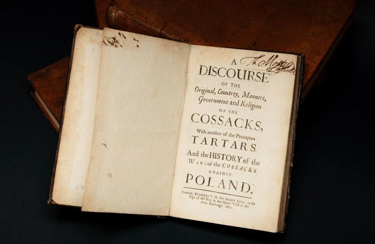 knyhapierashevalieadiscourseoftheoriginalcountreymannersgovernmentandreligionofthecossackswithanotheroftheprecopiantartars16631