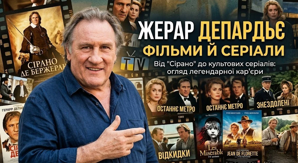 Ролі Депардьє, що увійшли в історію кіно Ролі Депардьє, що увійшли в історію кіно