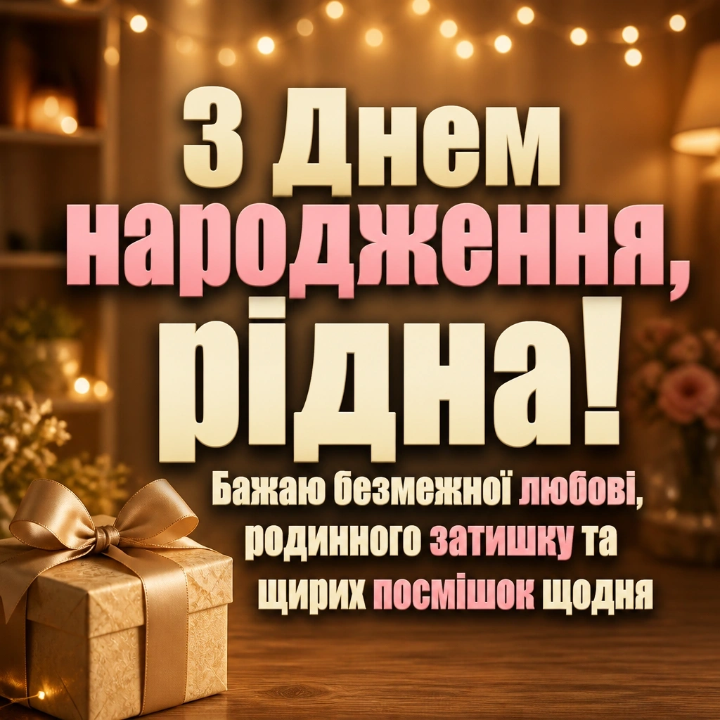 привітання для донечки