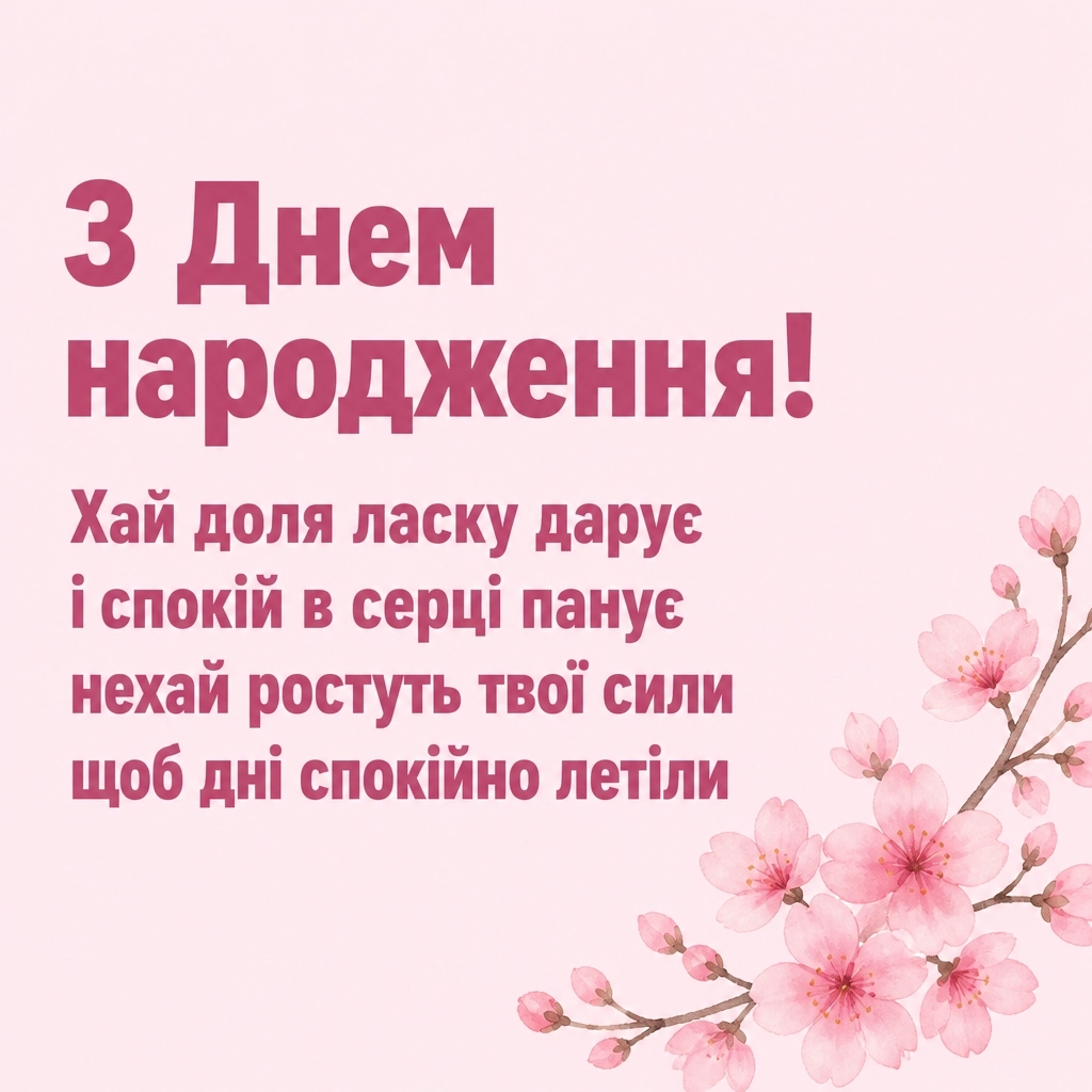 привітання для донечки