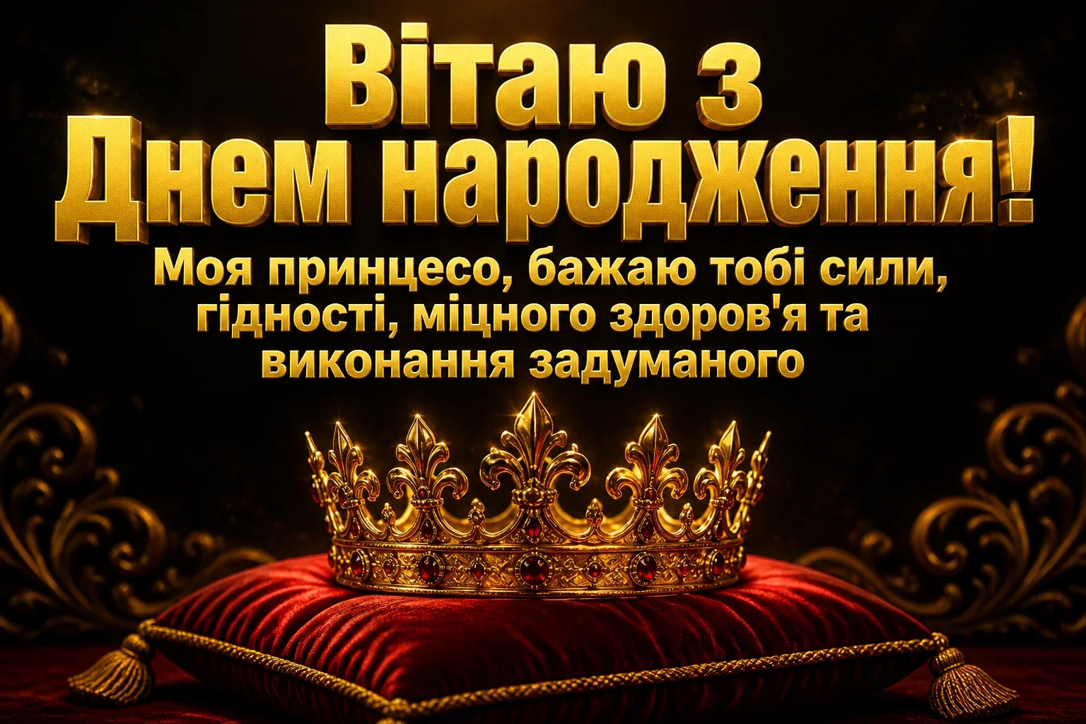привітання для донечки