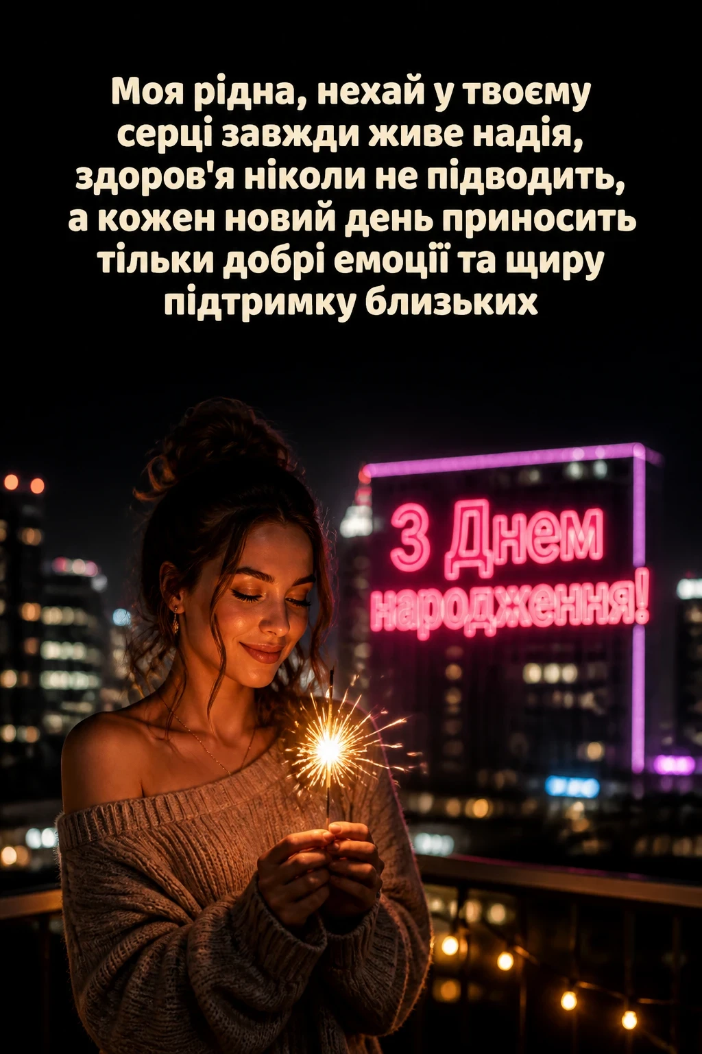 привітання для донечки