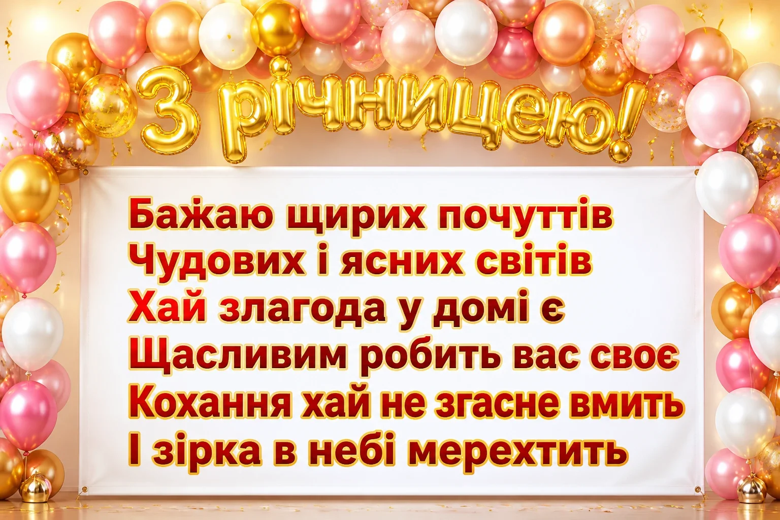 привітання з річницею привітання з річницею