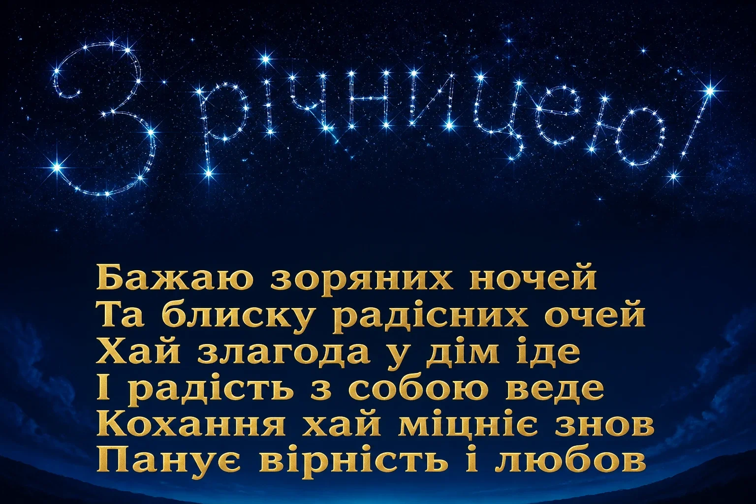 привітання з річницею привітання з річницею