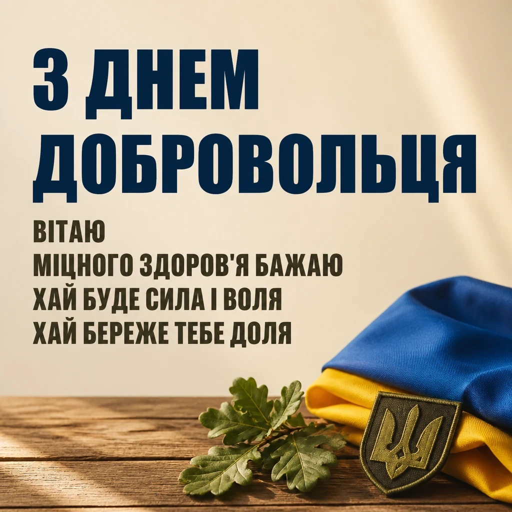 день добровольця привітання день добровольця привітання