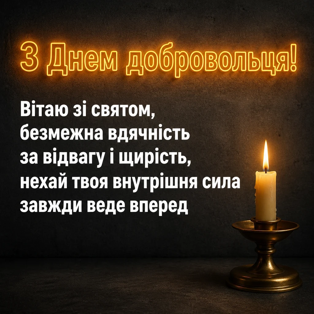 день добровольця привітання день добровольця привітання