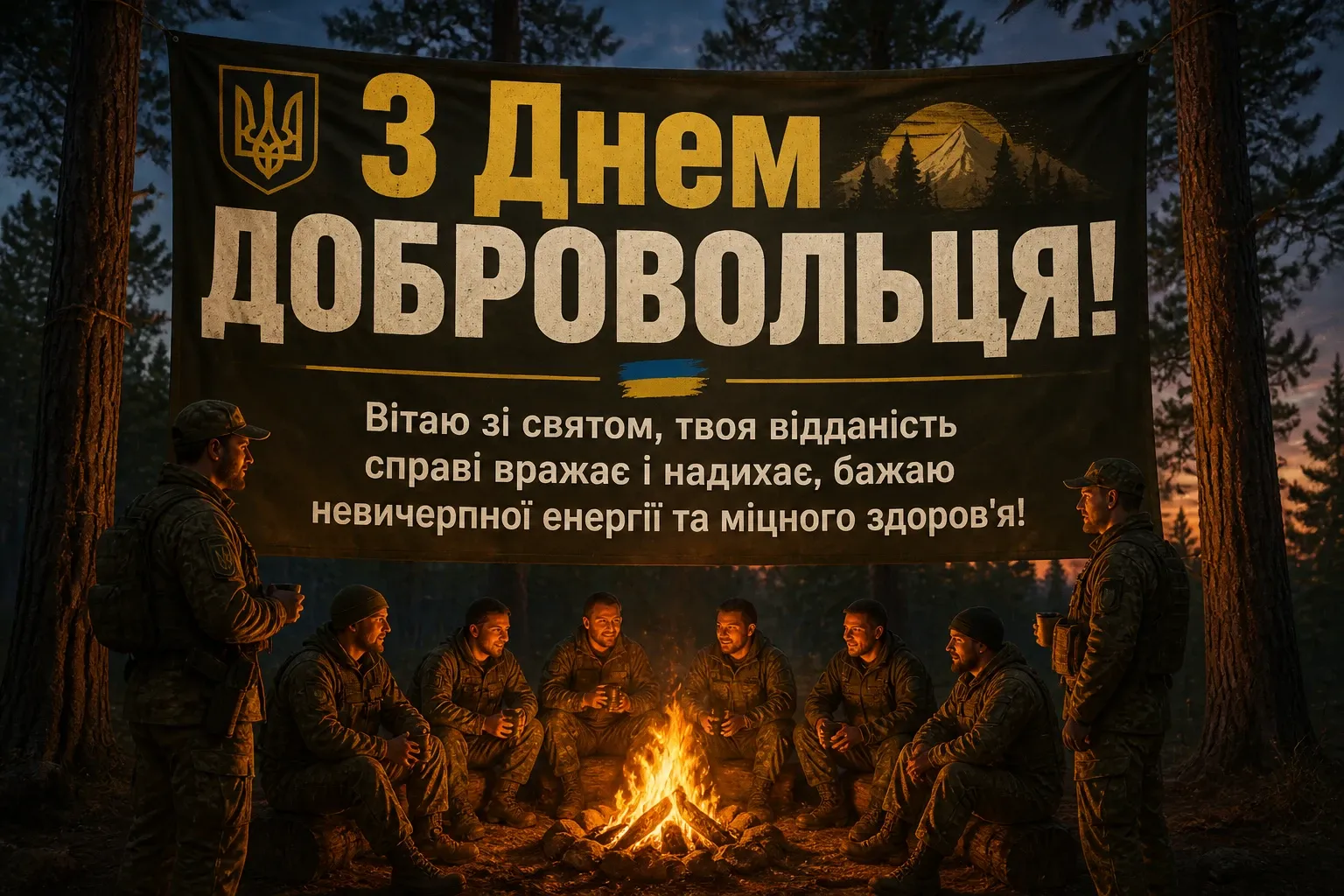 день добровольця привітання день добровольця привітання