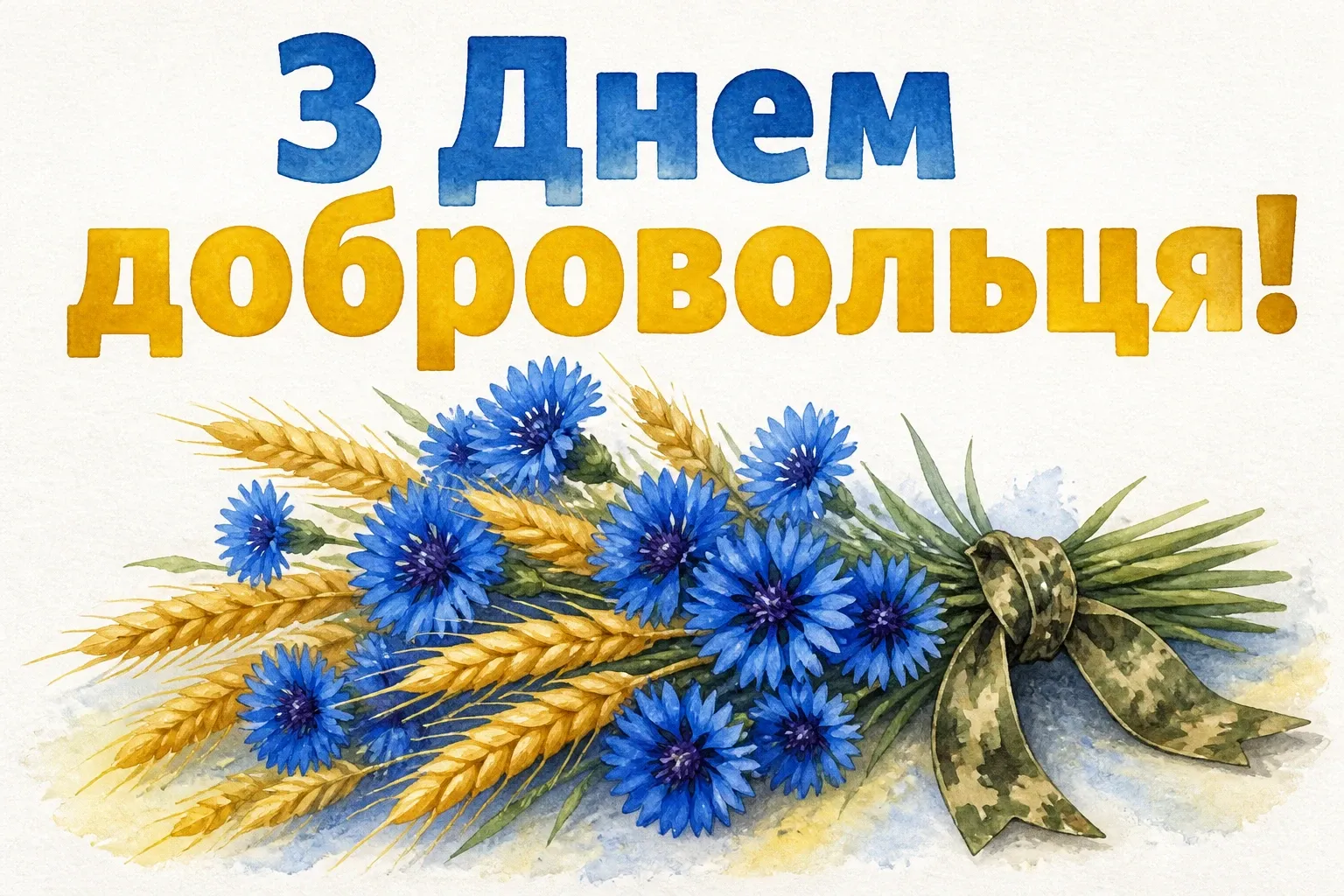 день добровольця привітання день добровольця привітання