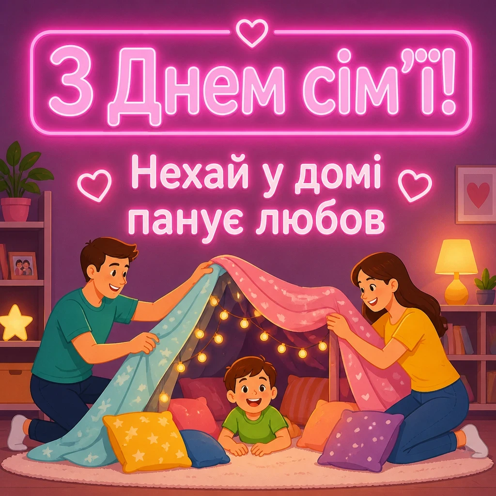 день сім'ї привітання