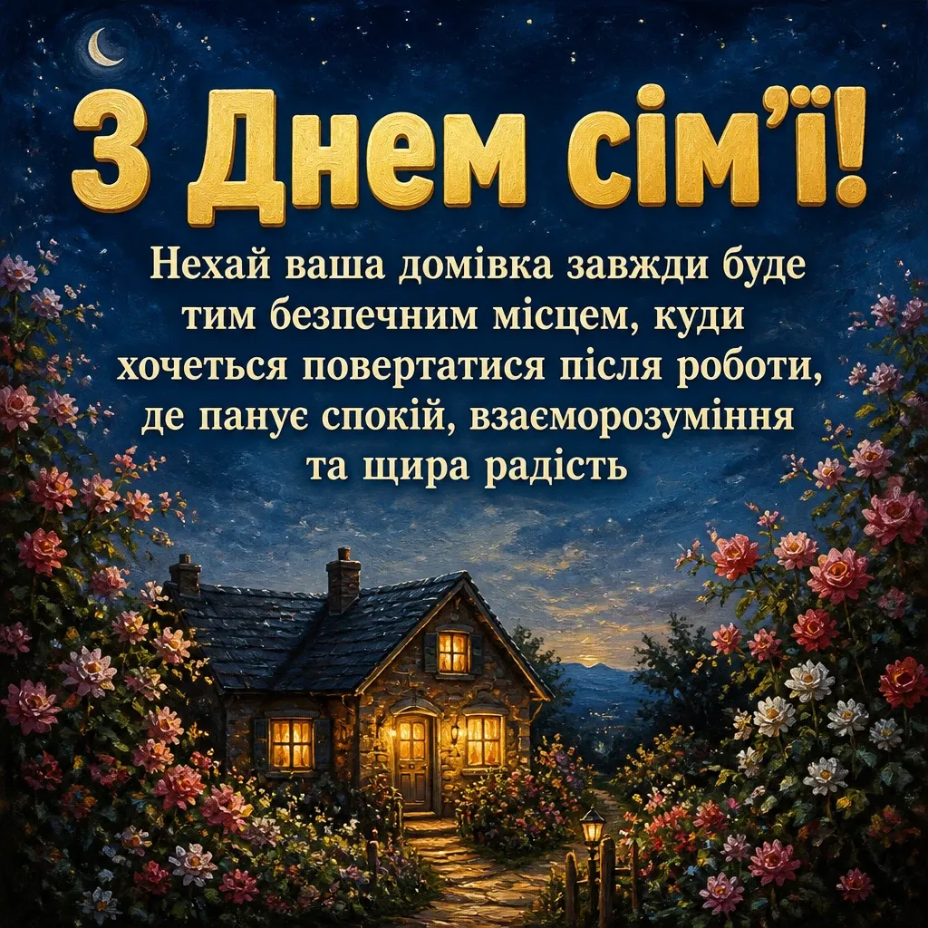 день сім'ї привітання