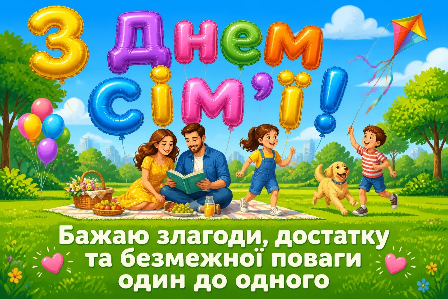 день сім'ї привітання