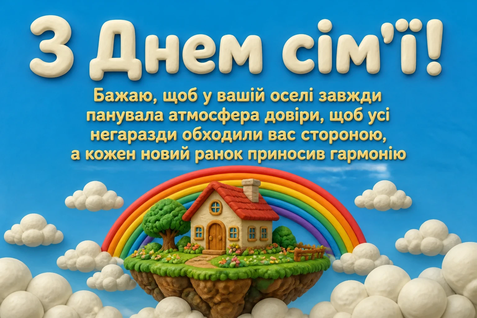 день сім'ї привітання