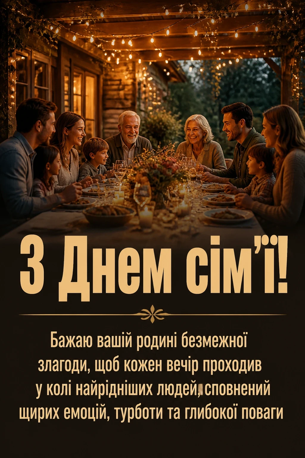 день сім'ї привітання