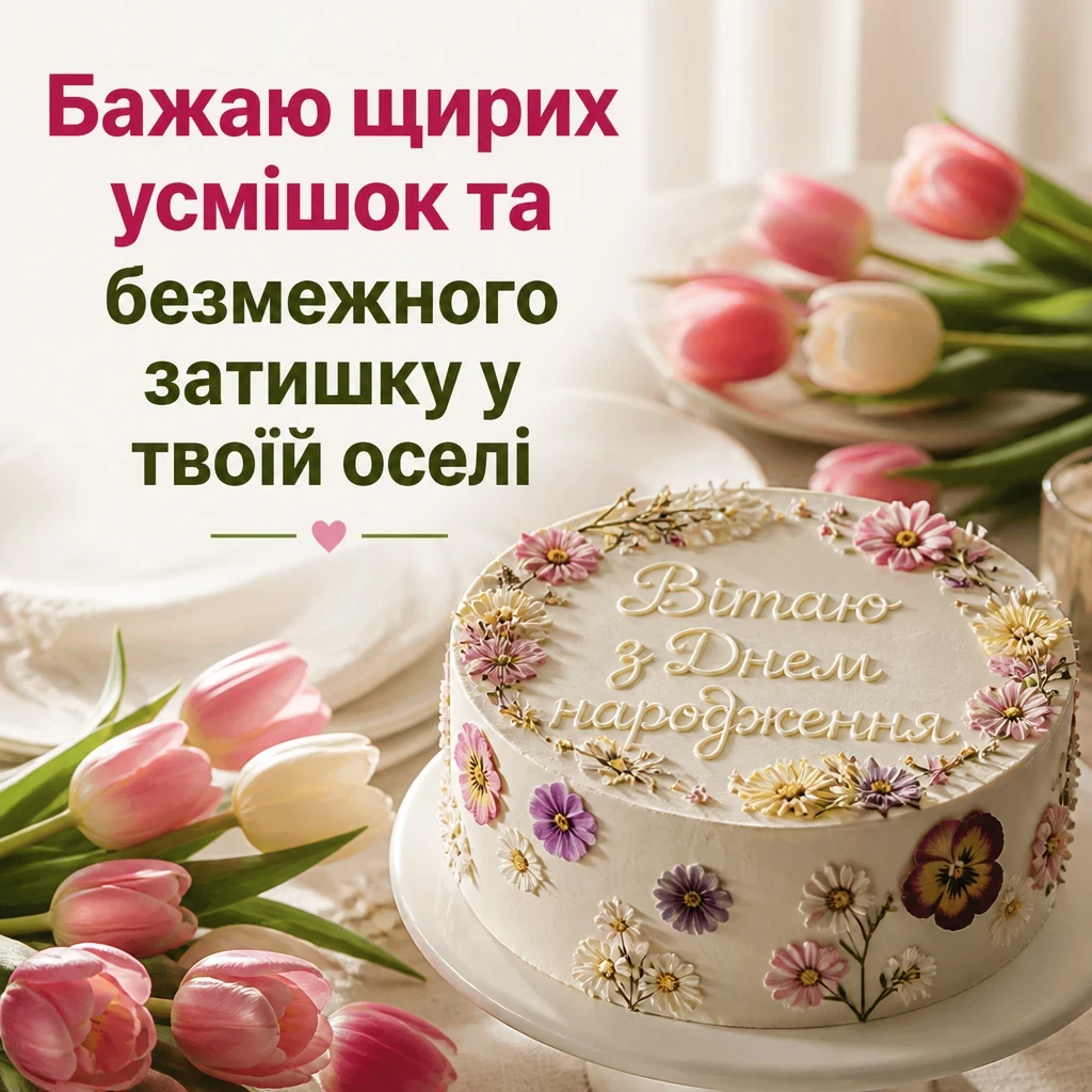 привітання квіти для куми