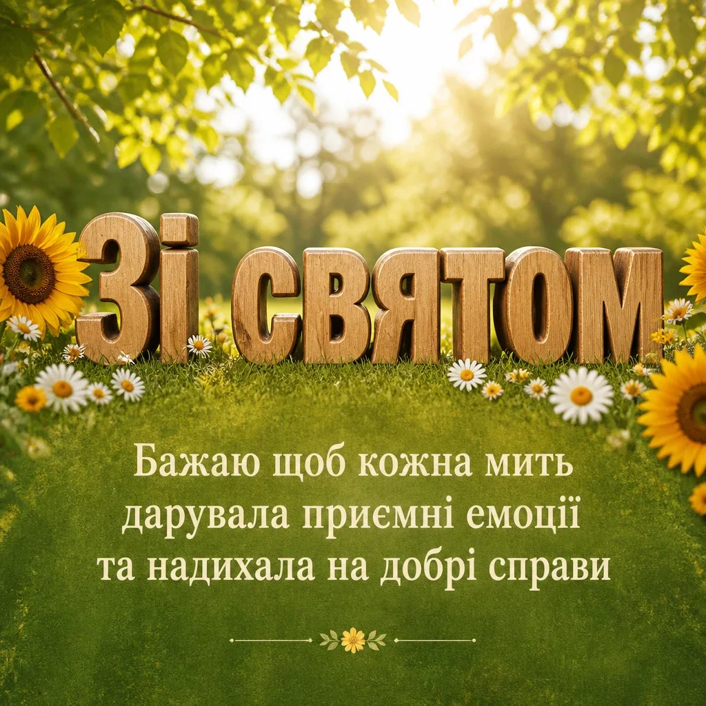 привітання квіти для куми