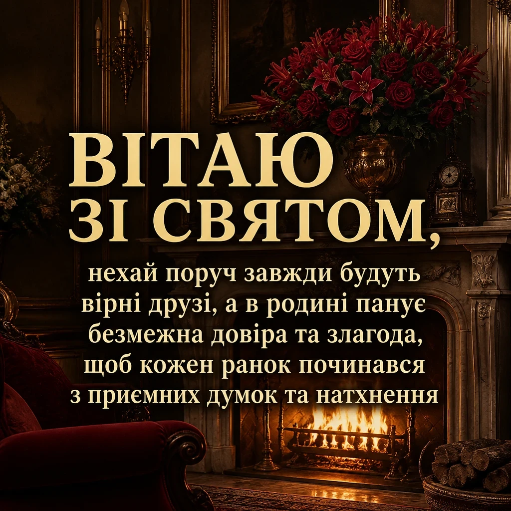 привітання квіти для куми