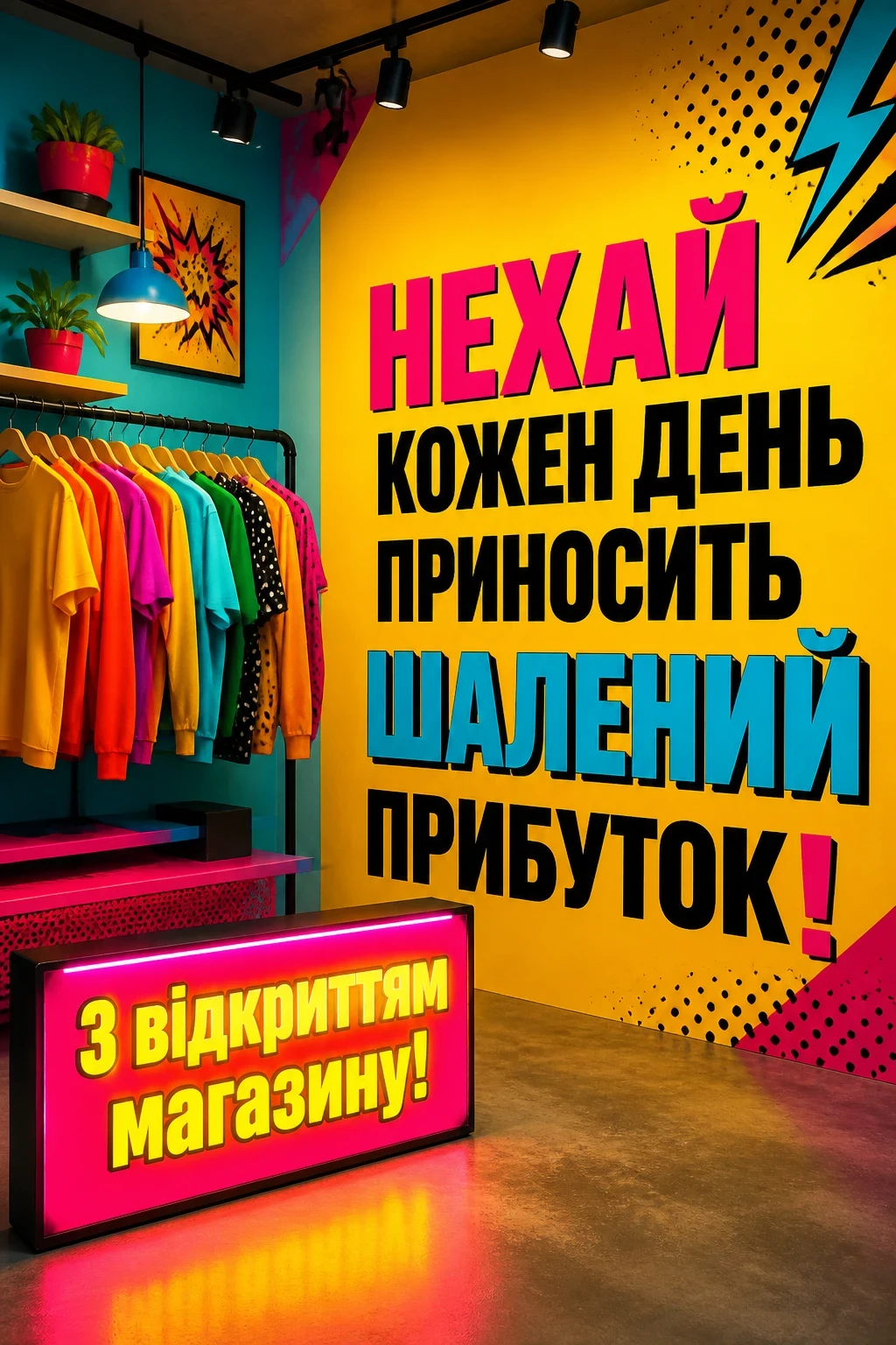 привітання з відкриттям магазину