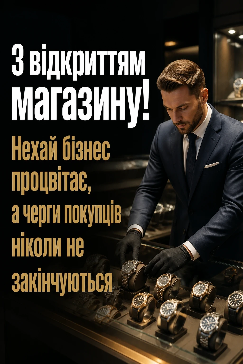 привітання з відкриттям магазину