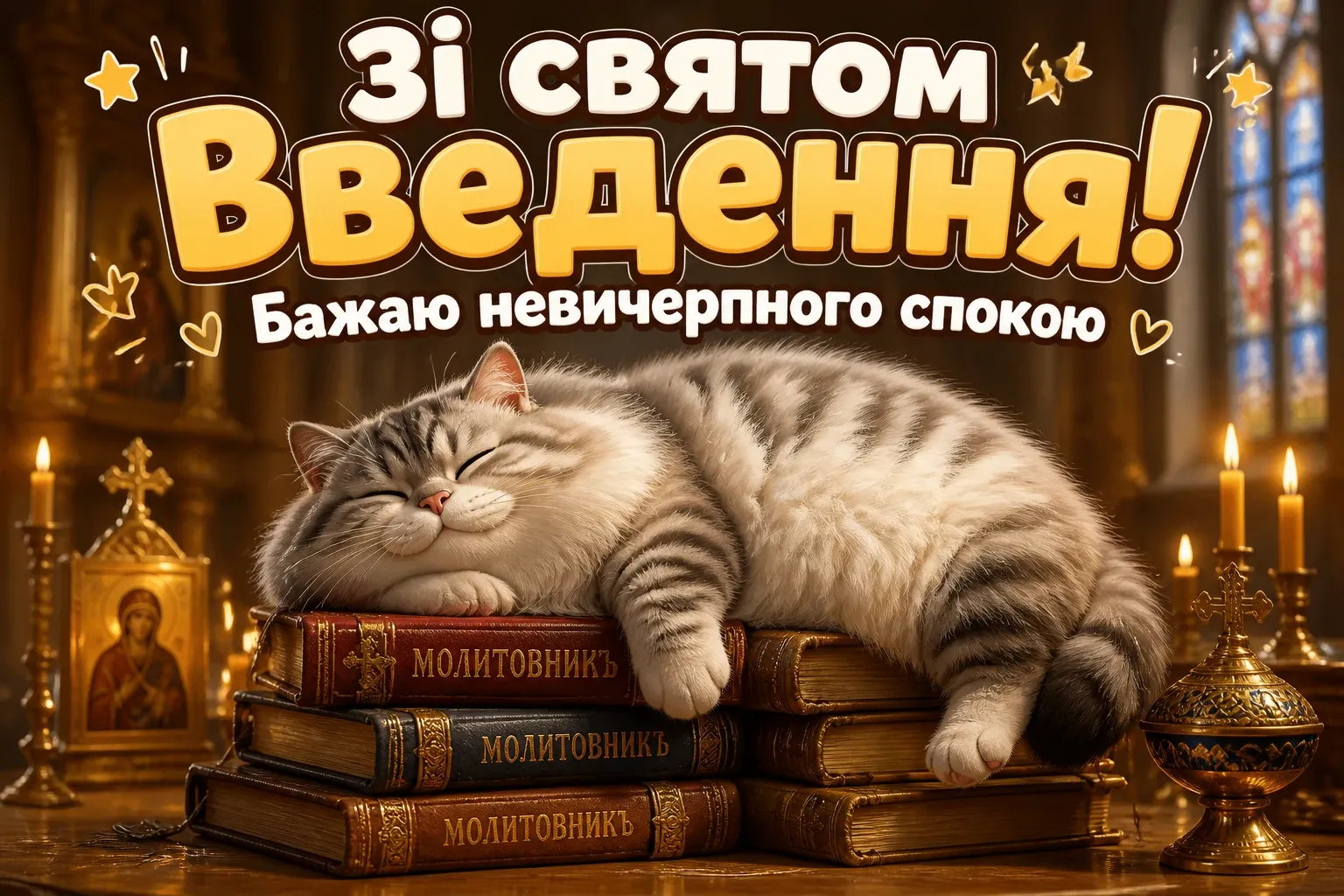 привітання введення в храм пресвятої богородиці