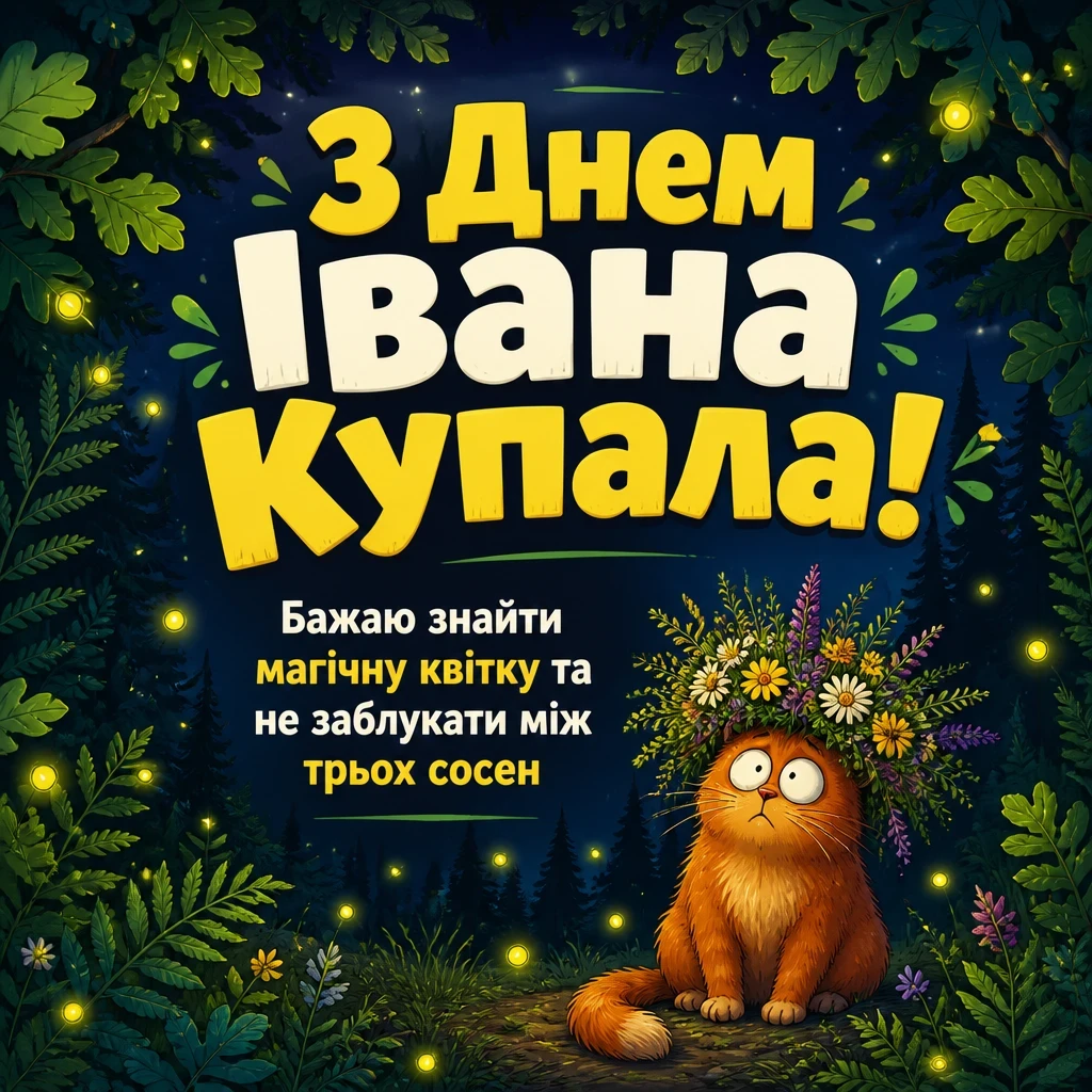 привітання з днем івана купала