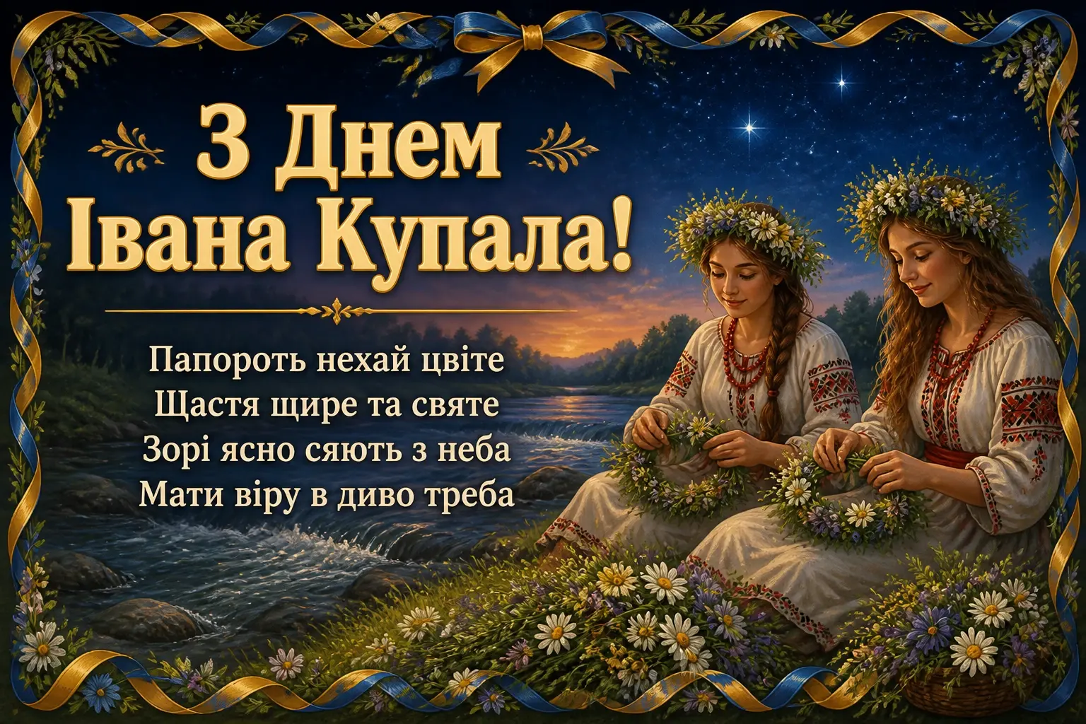 привітання з днем івана купала