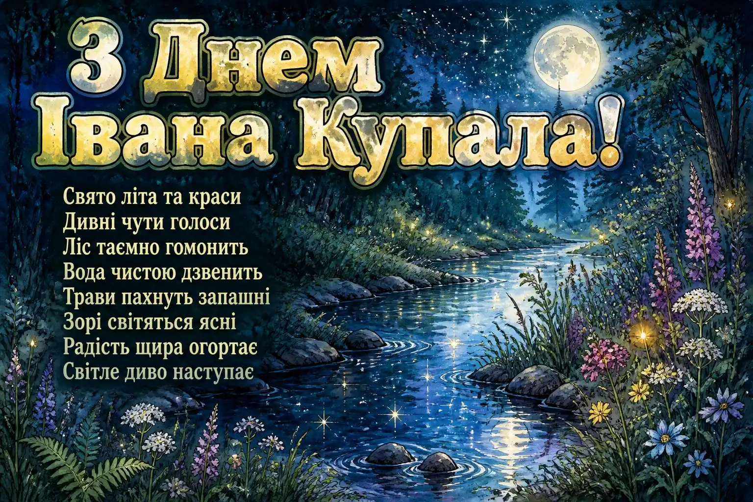 привітання з днем івана купала